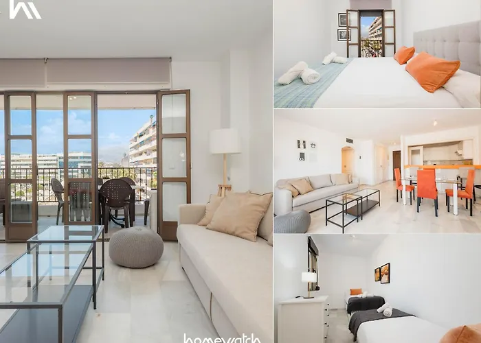 Vacation Apartment With Private Parking In Puerto Banus